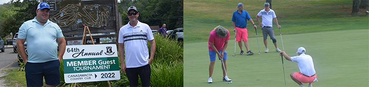 CCC Member-Guest: Adsit-Cappadonia & the Branhams take an early lead after the First round